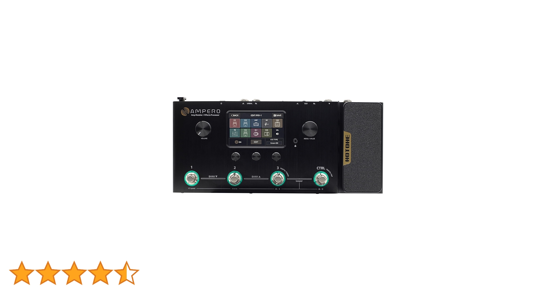 Amazon | HOTONE 「AMPERO」マルチ・アンプ・モデラー & エフェクト